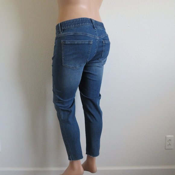WIT & WISDOM Jeans Womens Skinny Tummy Control No Gap Elastic Waistband 18W NWOT - Picture 2 of 4